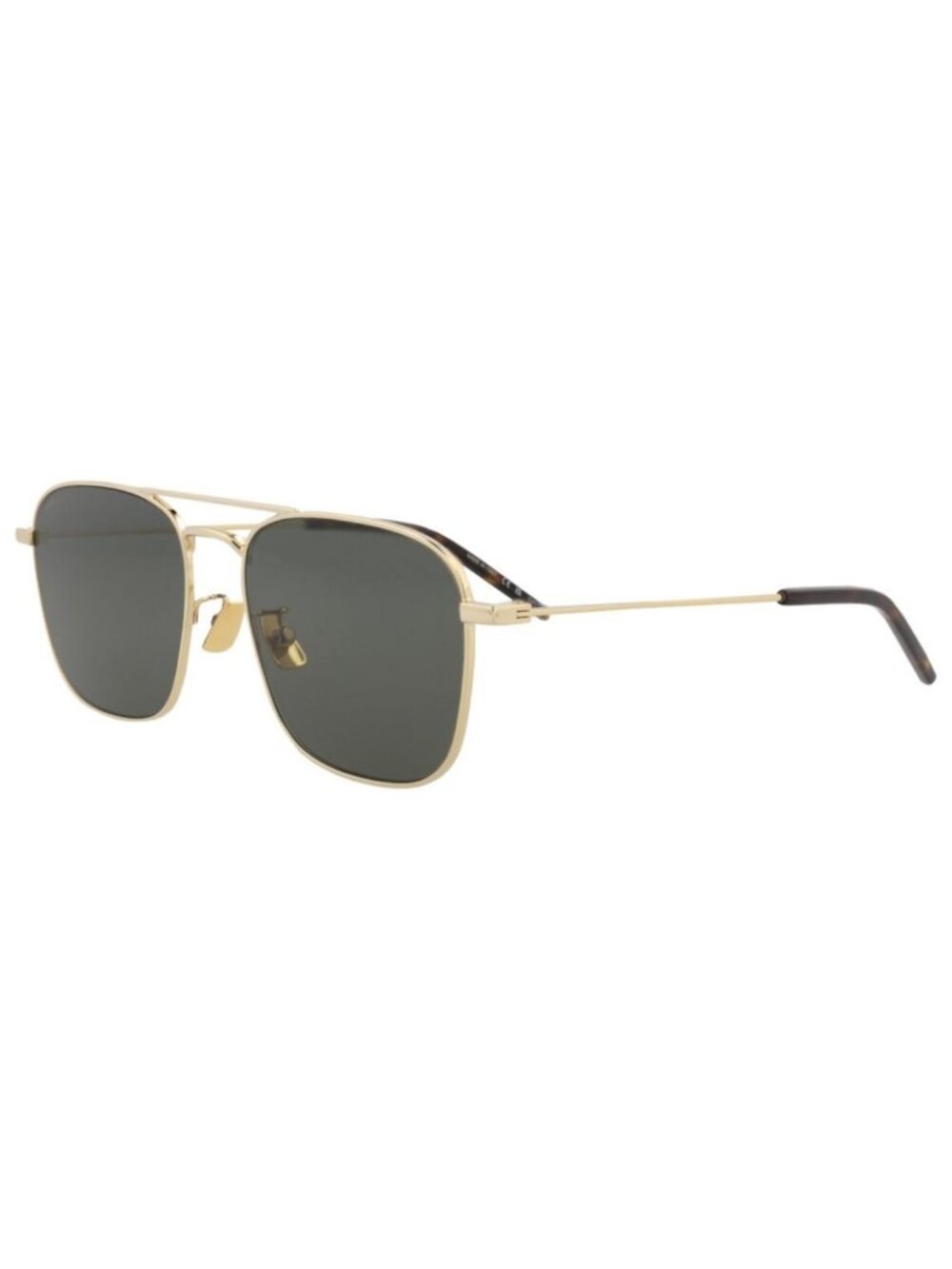 New Saint Laurent Unisex Aviator Gold Gold Grey Fashion Designer Sunglasses